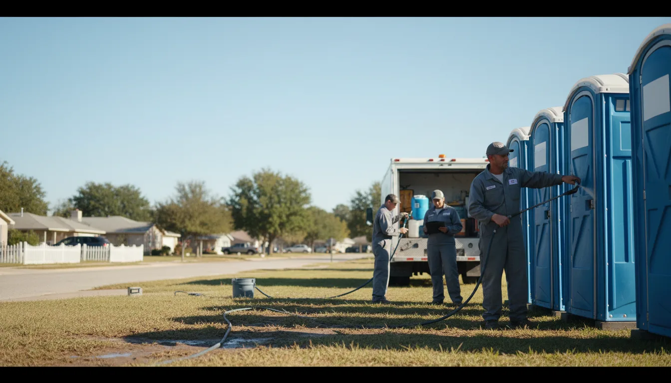 Long-Term Portable Toilet Rental in Chester, VA near me